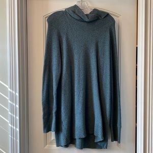 Loft cowl neck tunic sweater